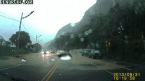 landslide,scary,cars