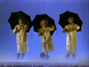 singing in the rain,debbie reynolds,raining,gene kelly,donald o connor
