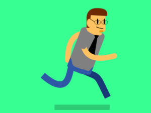 vector animation,vector art,after effects,2d animation,run cycle
