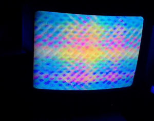 3d,rainbow,thesarahshow,tv,television,90s,80s,glitch,trippy,retro,psychedelic,neon,analog,the current sea,sarah zucker,thecurrentseala,iridescent,holographic,lisa frank,neon rainbow,artist