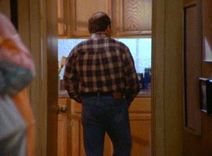 george costanza,get out of the way,fire,seinfeld,panic,rude,old people,jason alexander