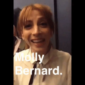 molly bernard,tvland,kisses,younger,paleyfest,blowing kisses,paley center for media