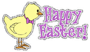 hallmark easter chicken