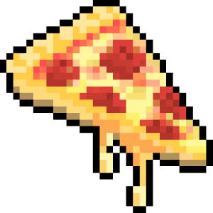pixel,pixel art,transparent,art,pizza,fuckyeahpixels