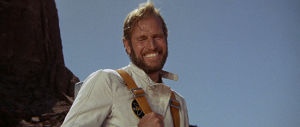 charlton heston,planet of the apes,crazy,laughing,laugh,manic