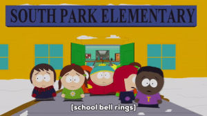 happy,eric cartman,excited,kyle broflovski,kenny mccormick,butters stotch,token black,south park elementary
