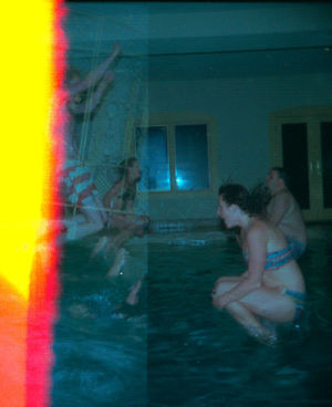 reunion,party,jump,pool,3d photo,tws,cannon ball