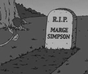 couple,dead,simpsons,homer,stuff,marge,my editions