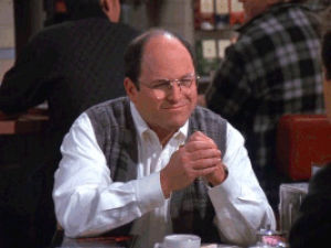a simple joke from a simple man,burn,condescending,seinfeld,insult,george costanza,jason alexander