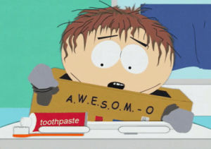 eric cartman,eating,toothpaste,my crush forever