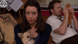 andy dwyer,funny,cute,lol,parks and recreation,parks and rec,chris pratt,aubrey plaza,april ludgate