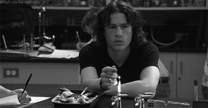 10 things i hate about you,film,black and white,vintage,grunge,heath ledger