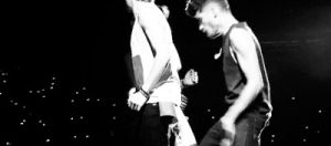 black and white,one direction,zayn malik,1d,niall horan,concert,zayn,niall,directioner,1d blog,one direction blog,ziall
