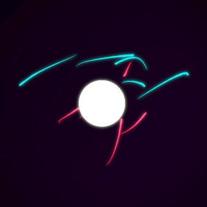 3d,neon,lines,loop,cinema 4d,animation,circling