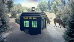 doctor who,tardis,deer,promo