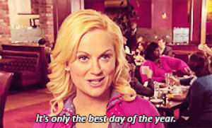 parks and recreation,amy poehler,parks and rec,year,leslie knope,best day,its only the best day of the year