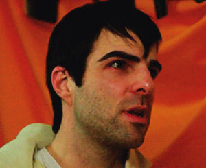 help,zachary quinto,periods,before after,icebox,dog in hoodie,krig