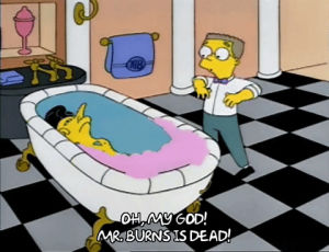 season 5,episode 18,scared,waylon smithers,burns,smithers,5x18,mr burns