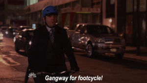 30 rock,michael sheen,gangway for footcycle