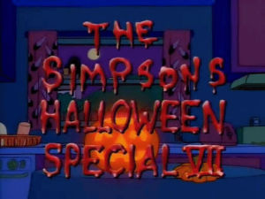 homer simpson,bart simpson,90s,horror,halloween,bloody,treehouse of horror,90s cartoon,halloween episodes,treehouse of horror intros,simpsons