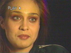 fiona apple,diddy,90s,glitch,mtv,vhs,1990s,puffy