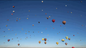 timelapse,air,balloons