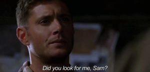 spn,supernatural,we need to talk about kevin,dean winchester,sam winchester,because really sam how did you not look for him