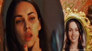 megan fox,mirror,megan fox s,jennifers body,acting,afraid,movie,film,sad,scared,depressed,fear,make up,goddess,reflection,megan fox rocks my world,megan fox rocks my world s,meganfoxedit,jennifers body s