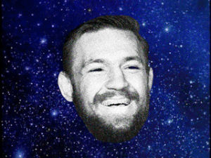 conor mcgregor,smile,space,ufc,galaxy,whatever,outer space,ufc 196,the notorious,ufc 196