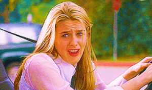 brittany murphy,movie,movies,90s,clueless,cher,alicia silverstone,amy heckerling,drivers license test,drivers test
