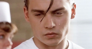 johnny depp,film,crying,cry baby