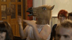 reaction,horse mask,mood,thumbs up,i love it