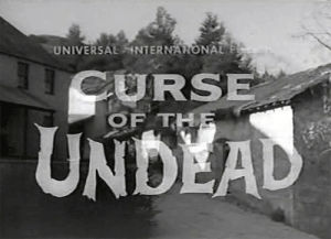 movie,film,design,horror,halloween,vampire,1950s,curse of the undead,bw