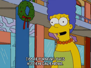 happy,marge simpson,season 20,episode 7,showing,interested,20x07