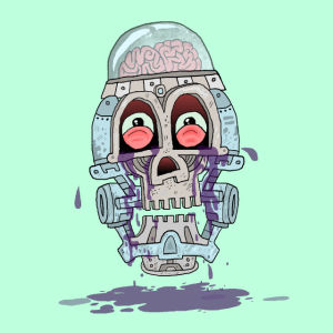 robot,crying,sad,peter carlson