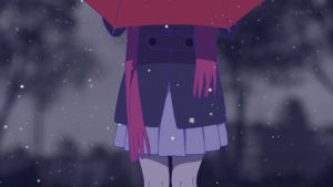 manga,noragami,snow,ombrella,anime,girl,amazing,hyori,hyorin,snowfall