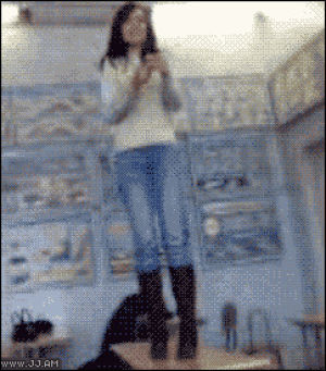 fail,table,dancing,girl,fall