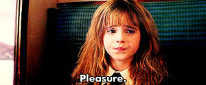 pleasure,hermione granger,hermione jean granger,movies,movie,harry potter,emma watson,unimpressed