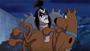 scooby doo,gene simmons,scooby doo and kiss rock and roll mystery,kiss,sdcc,yahoo tv