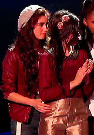 camren,camila cabello,lauren jauregui,fifth harmony,the x factor,sorry for the bad quality,lauren and camila,gipyhansolo