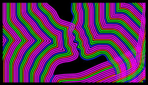colors,trippy,acid,dmt,animation,psychedelic,abstract,digital art,lsd,perfect loop,the blue square,tie dye,black light