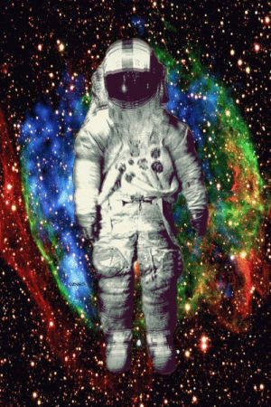astronaut,space,stars