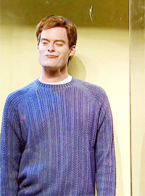 bill hader,snl,saturday night live,friday,alan,cut for time,rethink everything
