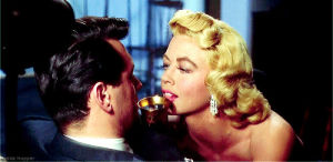 dorothy malone,rock hudson,film,happy birthday,1956,written on the wind