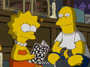 love,happy,lisa simpson,season 20,episode 9,interested,20x09