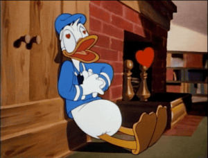 hearts,donald duck,beating heart,heart,heartbeat,in love,love