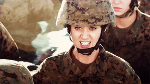 soldier,part of me,katy perry,yeah,training,helmet,camouflage