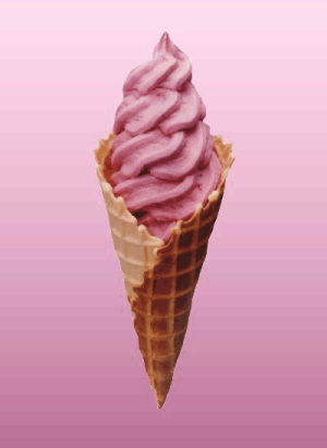 ice cream,shaking food,pink,dessert,soft serve,food drink