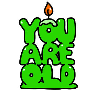 birthday,old,transparent,birthday candle,you are old