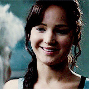 katniss everdeen,jennifer lawrence,movies,smile,the hunger games